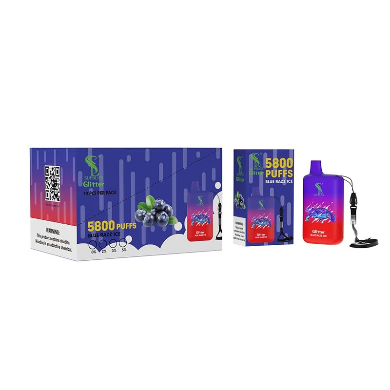 SUPBLISS Glitter 5800 disposable vape