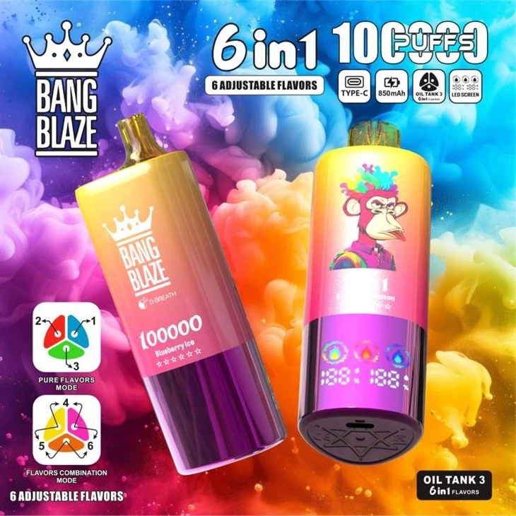 BANG BLAZE 6 IN 1 100K 12 BANG BLAZE 6 IN 1 100K 12
