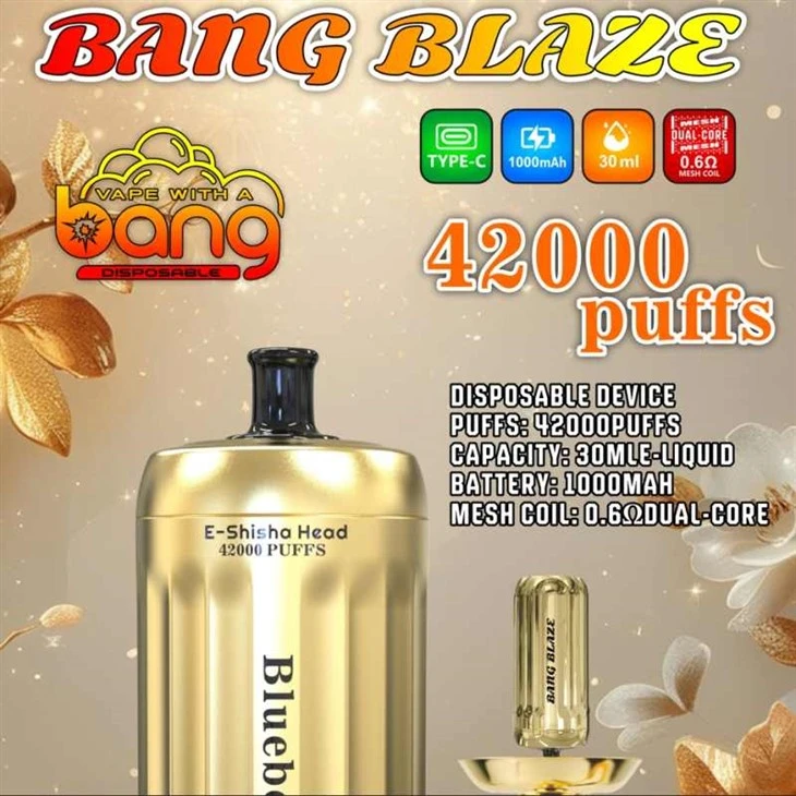 BANG BLAZE E-Shisha Head 42K Puffs BANG BLAZE E-Shisha Head 42K Puffs