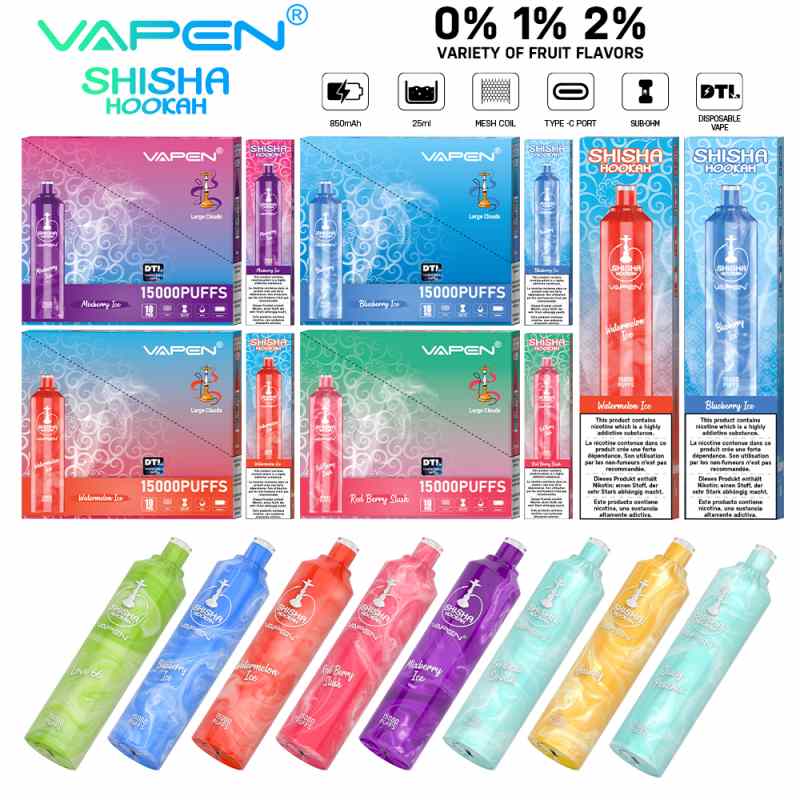 VAPEN SHISHA HOOKAH 15000 11