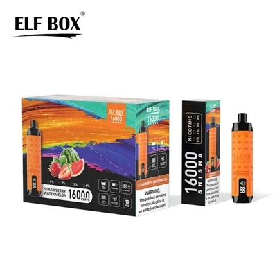 Táirge Nua: ELF BOX SHISHA 16000 Toitíní Leictreonach Indiúscartha
