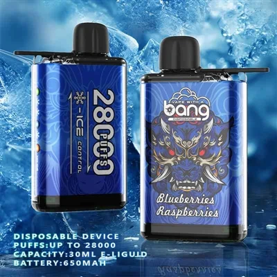 An féidir liom leibhéal oighir an Bang 28000 puffs a rialú toitín leictreonac...