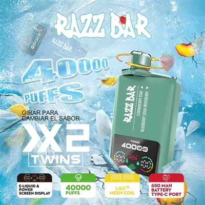 Cad é an mheastóireacht ar tháirgí vape barra razz?