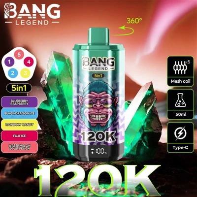 BANG LEGEND 120K, Lig duit an Taitneamh is mó a Bhaint as