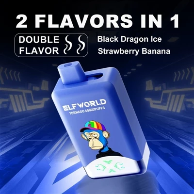 ELFWORLD TORNADO 60000 PUFFS VAPE Réamhrá Táirge