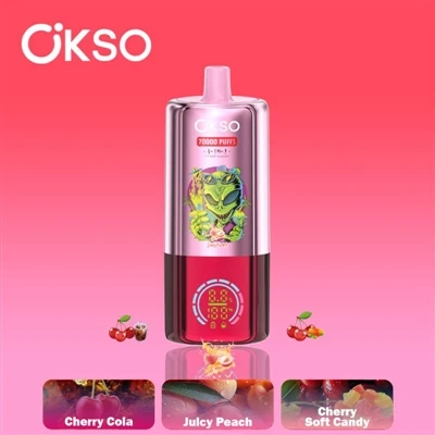 OKSO 3IN1 70000 PUFF: An E-Toitín Suaitheanta Indiúscartha atá Deartha le hAg...
