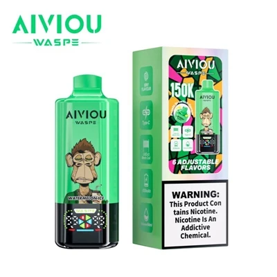 WASPE Aiviou 6 in 1 150K Puffs Indiúscartha Vape – Cumas ard, -E toitín indiú...