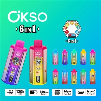 OKSO 120000 6in1: Anailís Chuimsitheach ar an Ard-deireadh Sé-i-toitín amháin...