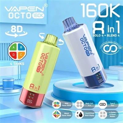 Blasanna iolracha, Gan Comhréiteach: Mar a Athshainíonn Vapen Octo 160K 8in1 ...