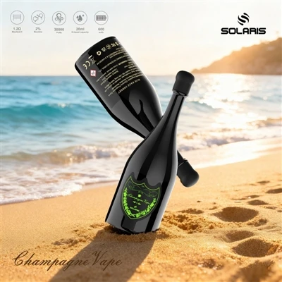 SOLARIS Champagne 30000 Puffs 30K E-toitín: Nuair a Buaileann Comhaireamh Ard...