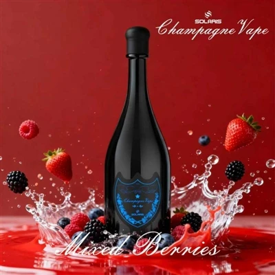 SOLARIS Champagne 30000 Puffs 30K E-toitín: Freagra Eile Chun Áireamh Ard Puf...