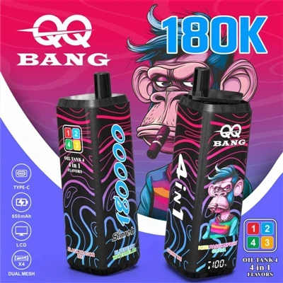 QQ BANG 180K – An Treocht Nua in Toitíní Leictreonacha Indiúscartha Ilbhlais