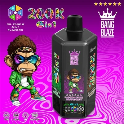 BANG BLAZE 200K 6in1: Nuair a thosaíonn Gléas Chun Tú a Thuiscint