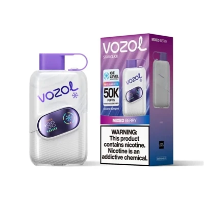 VOZOL STAR CLICK 50000: Tagarmharc Nua d’E-toitíní indiúscartha