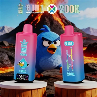 BANG KING VAPEN 8IN1 200K: Réabhlóid Trendy Toitíní Leictreonach Do Dhaoine Óga