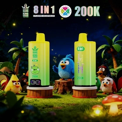 BANG KING VAPEN 8IN1 200000: Eispéireas Trendy Nua Toitíní Leictreonach Do Dh...