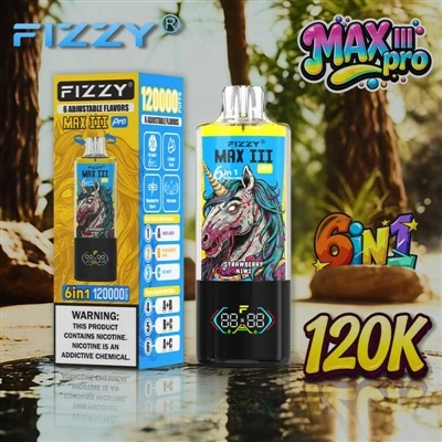 Clúimh Fizzy MAXIII Pro 120K: Nuair a Phacáiltear Sé Bhlas in Aon Ghléis amhá...