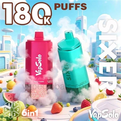 Vapsolo Sixer 180K: Gléas Ilghnéitheach Nach Éilíonn mórán Treisithe Ach Atá ...