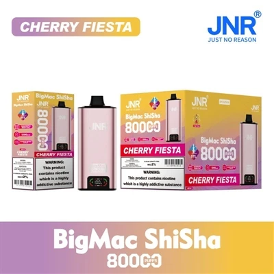JNR Big Mac Shisha 80000: Ag Athshainiú an Eispéiris Ard-Galais Indiúscartha