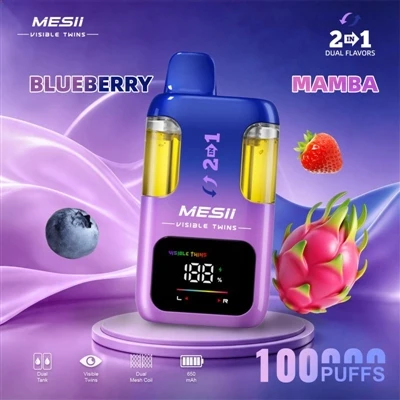 MESII VISIBLE TWINS 100K: Tá toitíní indiúscartha e-ag tosú le bheith 'spraoi...