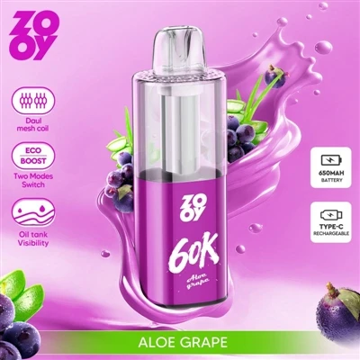 ZOOY Fizzy 60K: Ard-Puff Vapes Cuir isteach 'Ré na Seasmhacht'