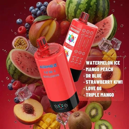 Airmez 12-in-1 300K: Nuair a Thairgeann Vape Singil 12 Eispéireas Éagsúla, Cé...