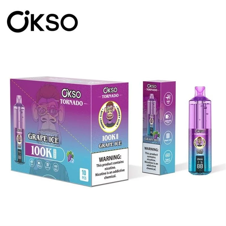 OKSO Tornado 100K Puffs best