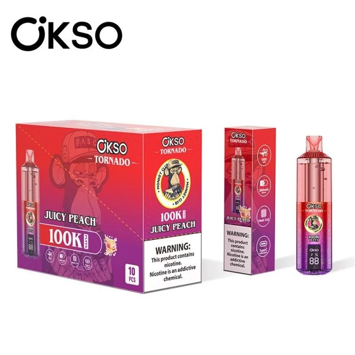 OKSO Tornado 100K Puffs high quality