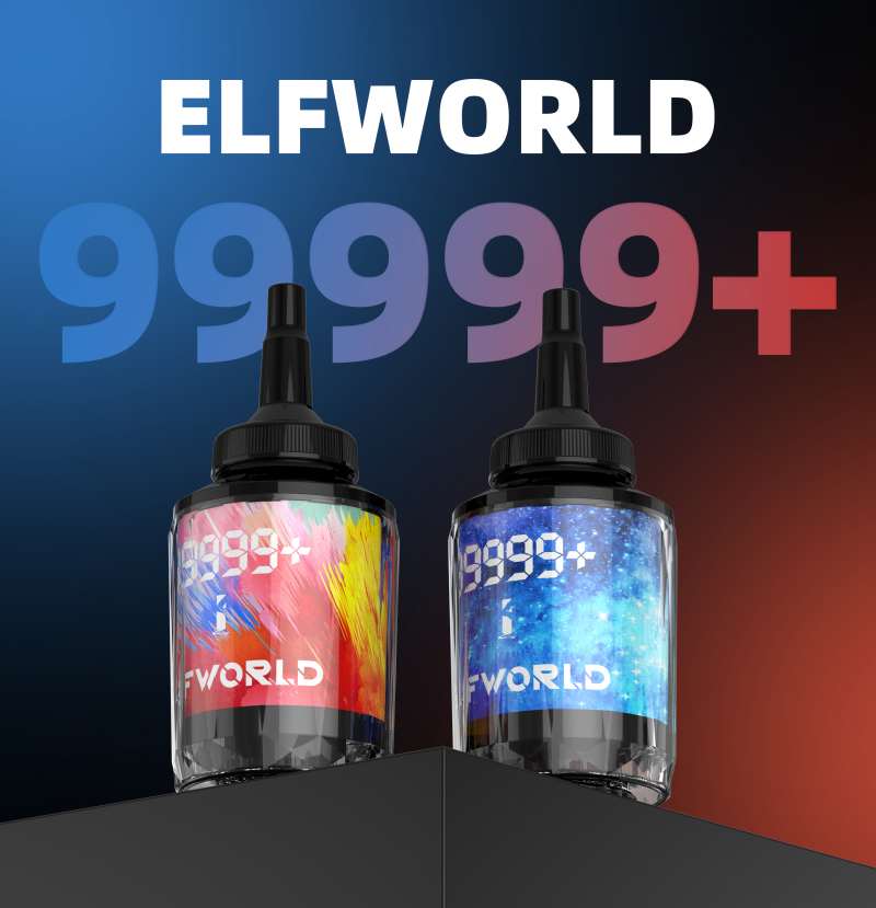 ELFWORLD DOUBLE MOUTHED GIANT HOOKAH 99999 Puffs 15 ELFWORLD DOUBLE MOUTHED GIANT HOOKAH 99999 Puffs 15