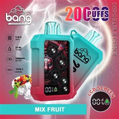 Bang 20000 Puff Indiúscartha Vape