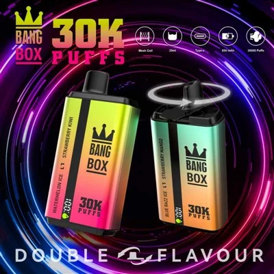 Bang Bosca 30000 puffs vape blas dúbailte