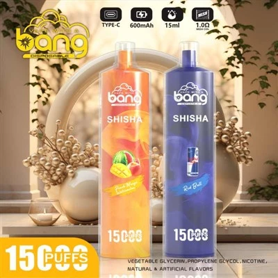 Bang SHISHA 15000 clúimh Vape