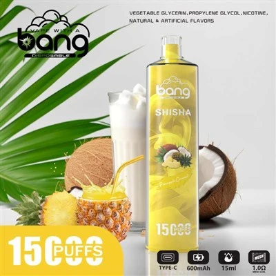 Bang SHISHA 15K clúimh Vape