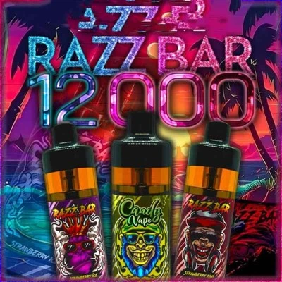 RAZZ BAR 12000 Clúimh Vape Indiúscartha
