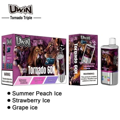 Uwin tornado triple 60k puffs