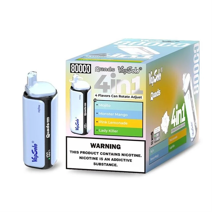 Vapsolo Quads 80000 Puffs high quality Vapsolo Quads 80000 Puffs high quality